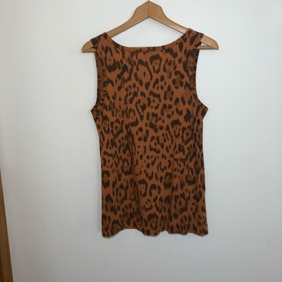 Peyton Jensen Evereve Cheetah Print Tank Top - Picture 6 of 9